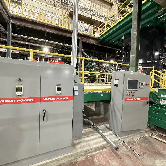 Vicinity Energy eSteam Boiler Installation