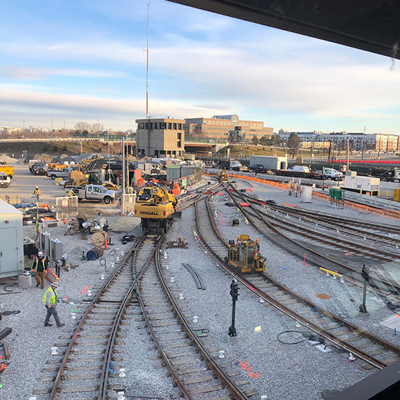Wellington Yard Rebuild Tracks