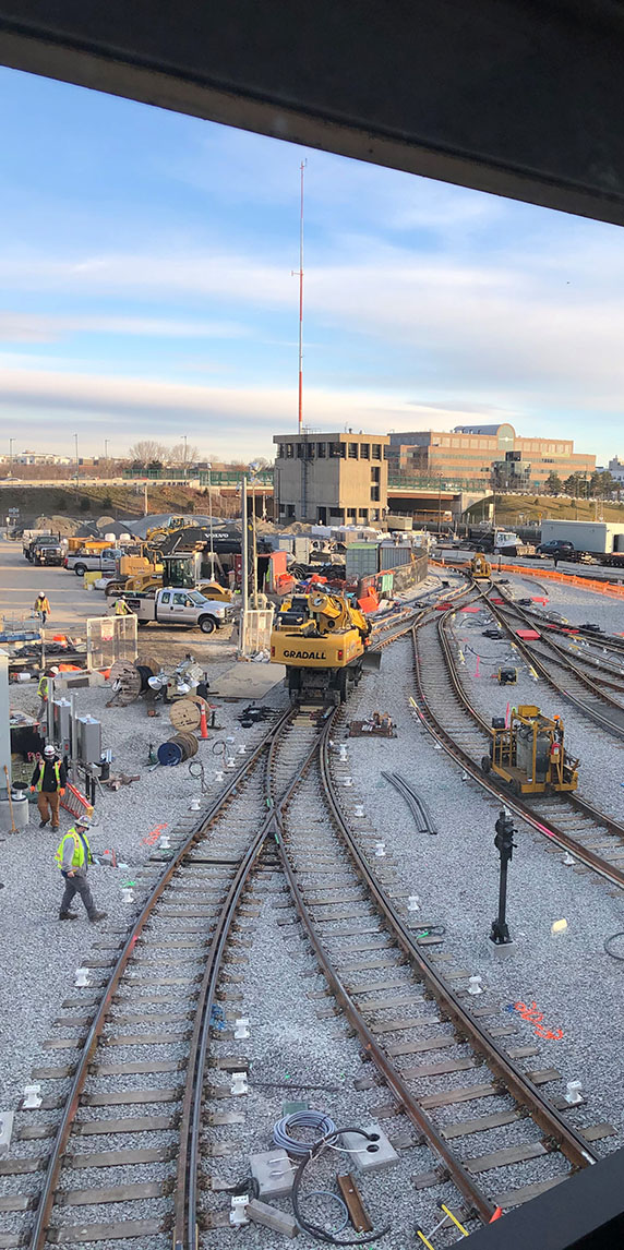 Wellington Yard Rebuild Tracks