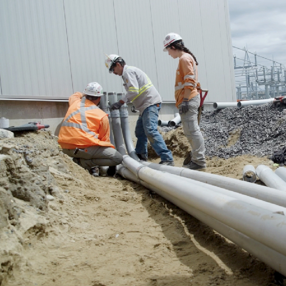 Vineyard Wind On-Shore Substation and Duct Bank