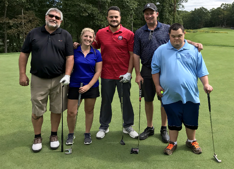 Fischbach & Moore team at the Special Olympics of Connecticut Golf Tournament